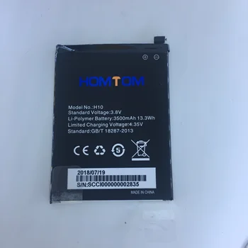 Mobiltelefon batteri til HOMTOM H10 3500mAh batteri 5.85 tommer MTK6750T Høj kapacitet Giver adskille værktøj Lang standby-tid