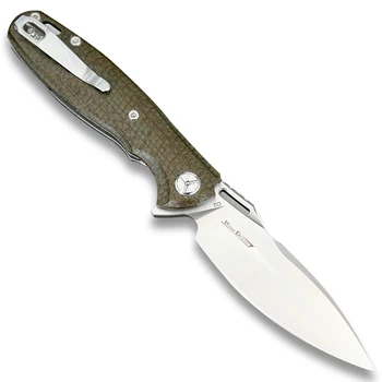 TWOSUN Knive D2 Stål Blade Folde Pocket Knive Taktiske Kniv Jagt Kniv Overlevelse Kniv Udendørs Værktøj EDC Hurtigt Åbne TS162