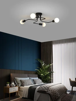 Moderne LED Loft Lysekrone Stue, Soveværelse Lysekroner Kreative Hjem lysarmaturer Glans Lampe Luminaria