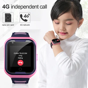 2020 Kids Smart Ur SOS Anti-tabte Baby 4G SIM-Kort, GPS, WIFI Opkald Placering LBS Tracking Smartwatch kid smart ur børn