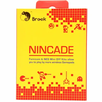 Brook NINCADE yrelsen DIY kit til Nintend NES Classic Edition/Mini Familie Computer Famicom Spille med Wii/PS4/Skifte Pro Controller