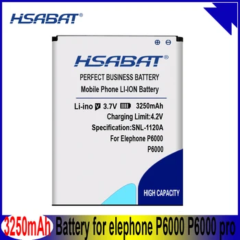 HSABAT 3250mAh Elephone P6000 Batteri Batterie Batería for elephone p6000 for elephone p6000 pro