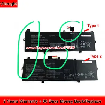 Ægte 11.55 V 4210mAh 50Wh C31N1620 Batteri til Asus ZenBook BX430 UX430UQ UX430UN UX430UA P5340FF PU404 RX430 BX430UA P5340UA