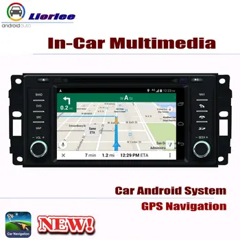 Bil DVD-Afspiller Radio GPS-Navigation Til Dodge Ram 1500/2500/3500/4500 2007-2012 Android HD Displayer System Audio Video Stereo