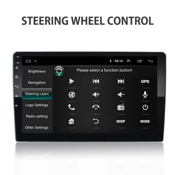 Android 8.1 GPS-Navigation, Stereo 2 din Bil Multimedia Afspiller Til Mitsubishi ASX 2011-9 Tommer 2.5 D-Fuld Touchscreen-DVD-Wifi