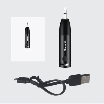 Jack 3,5 mm Stereo Håndfri Bil Bluetooth-Adapter Kit Trådløse Bluetooth-5.0 Musik, Audio Receiver 3.5 Jack Aux Receiver Adapter