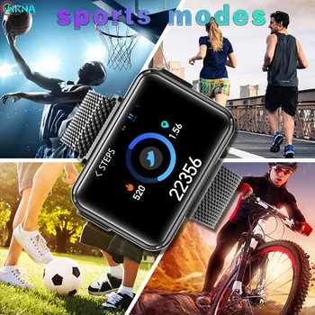 Smart Ur 2-i-1 TWS Bluetooth Headset Armbånd puls Sove Sport Tilstande Fitness Tracker For Android Telefon Huawei, Samsung