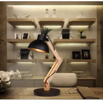 Nortic enkle kreative lamparas de mesa para el dormitorio for at studere arbejde lampe de chevet de chambre
