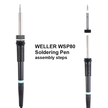 Weller Håndtere en loddekolbe WSP80 Pen WSD81 24V 80W Standard Lodning Station Varme Element loddekolbe