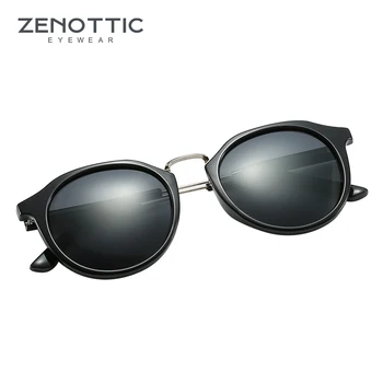 ZENOTTIC 2020 Ny Luksus Runde Kvinder Polariserede Solbriller Brand Design UV400 Beskyttelse Kørsel Nuancer Sol Briller, Oculos De Sol