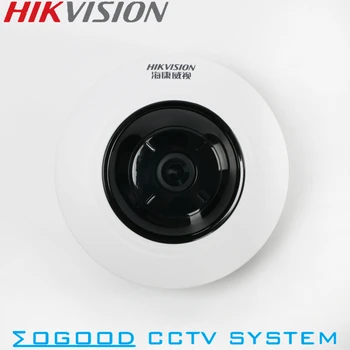 Hikvision DS-2CD3955FWD-IWS 5MP Fiskeøje Udsigt 360 IP-Kamera, Hik-Connect APP WiFi SD-Kortet, PoE, IR-10M erstatte DS-2CD3942F-jeg