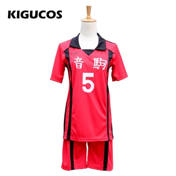KIGUCOS Haikyuu!! Anime Nekoma Høj Volley ball Club Team Tøj Kenma Kozume Cosplay Kostume Jersey Kuroo Tetsurou sportstøj