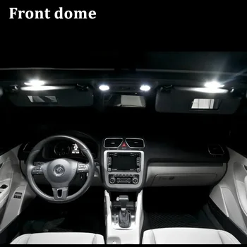 10x Canbus-Fejl Fri auto LED pære indvendige dome lys Kit for VW EOS 2007-2016 tilbehør led læsning kuffert golve boks lys
