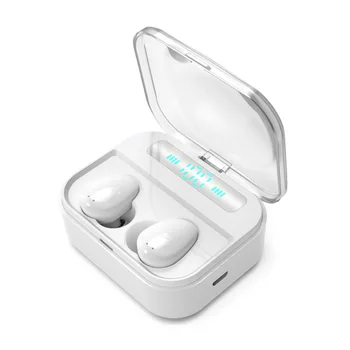 Kp X7 Tws Hovedtelefoner Trådløse Bluetooth-5.0 Øretelefon Mini Øretelefoner Med Mikrofon Opladning Max Sport Headset Til Smart Phone