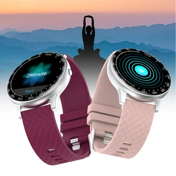 Smart Ur til Mænd DIY Watchface Fuld Touch Fitness Tracker pulsmåler Blodtryk Smart Ur, Sport Smartwatch Kvinder