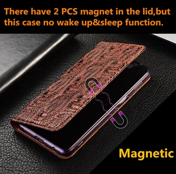Håndlavet Luksus Funda Ægte Læder Magnetisk Flip Case Til Xiaomi Mi9 Pro/Mi9/Mi9 Lite/Mi9 SE/Mi9T Slanke Ryg Tilfældet Coque Flip