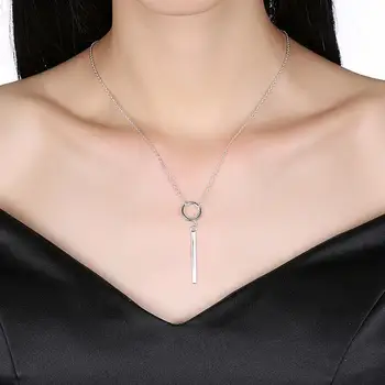 INALIS Mode Halskæde Forgyldt Sølv For Kvinder Halskæde Romantisk års Jubilæum Smykker Gave Til Kæreste 2021
