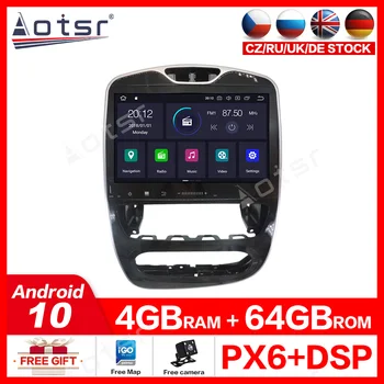 2 din stereo receiver For Renault Clio 4 3 Multimedia Android Radio 2013 - 2018 Autoradio Lyd PX6 GPS-Navigation Bil DVD-IPS