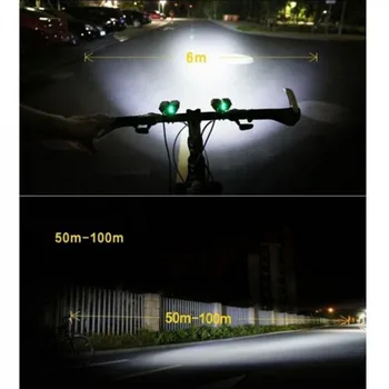 5000 Lumen Cykel Lys Cykel Forlygte LED Baglygte Vandtæt Genopladelig Lommelygte MTB Cykling Lanterne For Cykel-Lampe