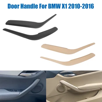 Til BMW X1 E84 2008-2016 16d/16i/18d/20d 51412991775 Sort/Beige Indvendige dørhåndtag Panel Trække Trim Dække