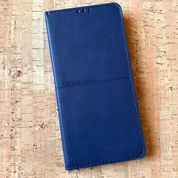 RIGE CHEF tilfældet med magnet for Xiaomi Redmi 9A blå øko-læder