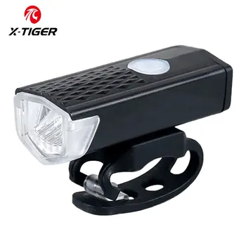 X-TIGER IPX6 Vandtæt Cykel Lys USB-Genopladelige LED Lommelygte 300 Lumen MTB Cykel Foran Lampen 1200 mAh Cykling Forlygte