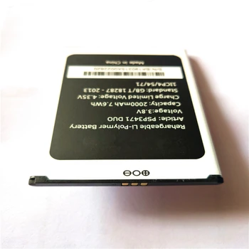 2000mAh Smart Mobiltelefon PSP3471DUO Batteri Batterier Til Prestigio Wize Q3 PSP3471 DUO med telefonen stander