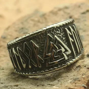 Mænd Dreng 316L Rustfrit Stål Seje Viking Style Nyeste Ring