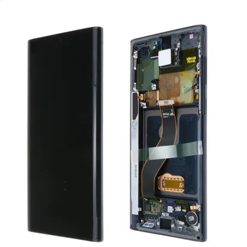 Super AMOLED 6.3' Til Samsung Galaxy Note 10 N970F note10 N970 N9700 LCD-Frame Skærm Touch screen Digitizer Assembly