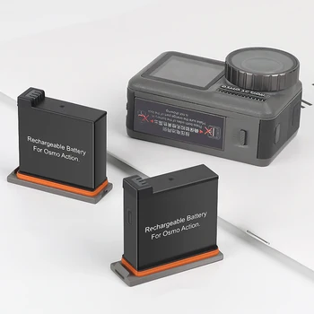 Osmo Handling Intelligent batteri (1300mAh) og Tredobbelt batterier, Opladning Kit til DJI OSMO Action Sport Kamera tilbehør