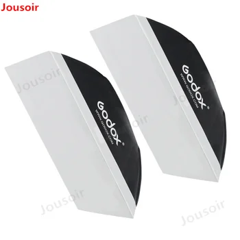 Godox 300Ws 2x 150Ws Strobe Studio Flash Light Kit med RT-16 Udløse & 2x 50x70cm Softbox & 2x Lys Stå CD50 Y