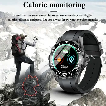 LIGE 2020 ny smart ur mænds sport mode puls, blodtryk sove fitness tracker Smartwatch skridttæller smart ur