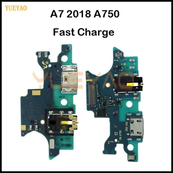 A750F Oplader Dock Flex Kabel Del til Samsung Galaxy A7 2018 A750 SM-A750F Opladning Port Bord på Telefon Reparation Udskiftning af en Del
