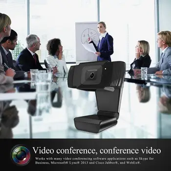 Til PC Hot Salg 30 Grader Roterbar 2.0 HD 1080p Webcam USB-Kamera Video-Optagelse Web-Kamera Med Mikrofon