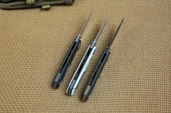 MAXACE samurai taktik folde kniv K110 blade KVT kugleleje G10 håndtere camping jagt udendørs Overlevelse knive EDC Værktøjer