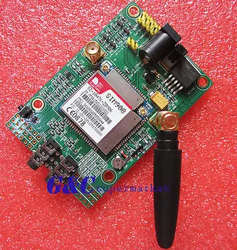 SIM908 SMS-modul Quad-Band GSM GPRS GPS Med Antenne, Kabel-Cap diy elektronik