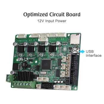 Bundkortet Controller Board Bundkort for Creality CR-10/ 10Mini CR-10S/ S4/ S5 3D-Printer Selvstændige Samling DIY Kit