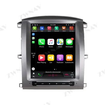 Tesla skærmen Android 9 Multimedia-Afspiller Til Toyota LC100 2003-2007 BT, WiFi, GPS Navigation Auto audio radio stereo head unit