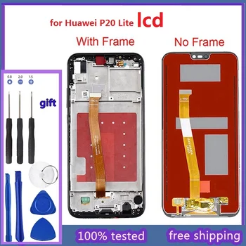 2280*1080 Oprindelige Kvalitet, LCD-tv Med Ramme For HUAWEI P20 Lite Lcd Skærm Til HUAWEI P20 Lite ANE-LX1 ANE-LX3