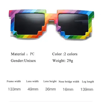 LongKeeper 2020 Rainbow Farverige Solbriller Mænd, Kvinder Mode Beskyttelsesbriller Plast UV400-Brillerne Unisex Brand Designer