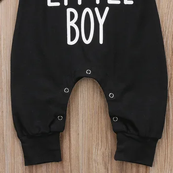 Nyfødte Dreng Bomuld Romper brev Trykt Drenge Buksedragt Tøj Tøj Baby Tøj