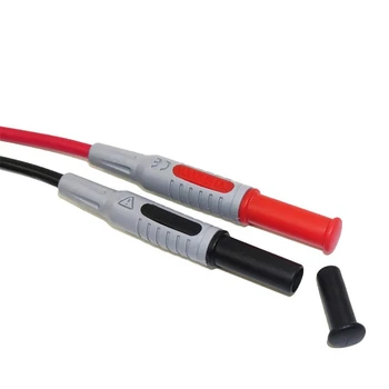Hot Cleqee P1033 Multimeter Test Kabel-Injection Molded 4mm Banan Stik Test Linje Lige til Buede Test Kabel Gratis shiping
