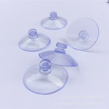 500Pcs Høj kvalitet 30mm sugekop erstatning for Glas Bordplader SuctionCups Vakuum svamp hoved sucker Glas sugekop