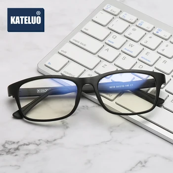 KATELUO 2020 TR90 Computer Beskyttelsesbriller Anti Blå Lys Laser Stråle Træthed Stråling-resistente Briller Briller Frame Briller 9219