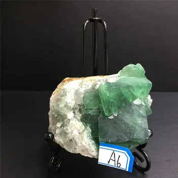 Naturlige Sjældne Grøn Fluorit Cluster Mineral Krystal Modellen Sten Og Krystal Healing Krystal