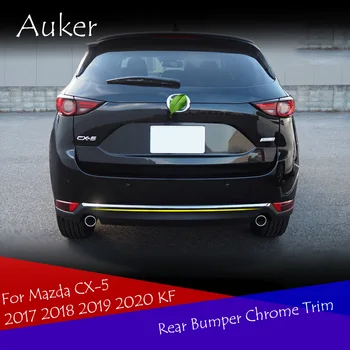 Mazda CX-5 CX5 2017 2018 2019 2020 KF Bil bagpanelet Knappen Trim Hale Kofanger Strip Klistermærker Ydre Pynt Bil Styling
