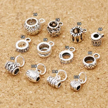 925 Sølv Smykker Afstandsstykker DIY Armbånd stik perler Smykker Resultaterne Ring Perler, Sterling Smykker Tilbehør