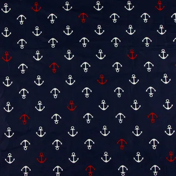 160cm x 50cm sailor Navy print Boy ' s sengetøj stof print bomuld stof bundt DIY håndlavet ark quilt klud