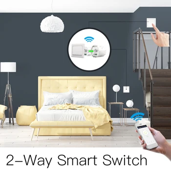 Tuya ZigBee 3.0 Smart Light Switch Relæ Modul 1 Gang/2 Gang ZigBee+RF-Skifte Modul Fjernbetjening Arbejde Med Alexa, Google Startside