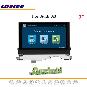Bil Android Multimedia HD Touch Skærm TV For Audi A3 2016 Stereo Audio-Video-Radio-CD, DVD-Afspiller, GPS-Navigation System